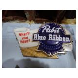 Vintage 1950s Pabst Blue Ribbon What