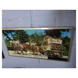 Meisterbrau Stallion Photo Beer Sign 20"x11"