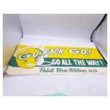 Vintage 1960s Green Bay Packers Pabst Blue Ribbon