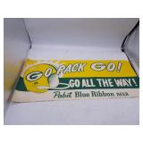 Vintage 1960s Green Bay Packers Pabst Blue Ribbon