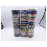 Lot of 6 Vintage Oconto Beer Oconto WI Flat Top