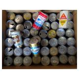 Large Lot of 144 Vintage Misc Beer Cans