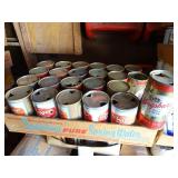 Lot of Vintage Kingsbury & Prager Flat Top Beer