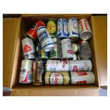Large Lot of Vintage Beer Cans - Pearl Busch