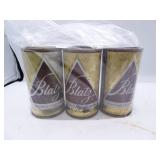 Lot of 3 Vintage Blatz Milwaukee WI Flat Top Beer