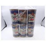Lot of 6 Vintage Oconto Beer Oconto WI Flat Top