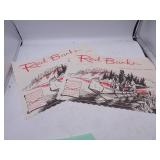 Lot of 2 Vintage Red Banks Green Bay WI Placemats