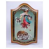 Blatz 1984 Foil Cardboard Sign 13"x8.25"