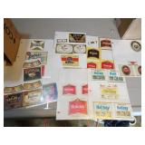 Lot of Vintage Potosi WI Beer Bottle Labels -