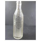 Textured Orange Crush Menominee Mish Clear Bottle