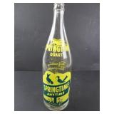 Springtime Quart Sheboygan Wis Clear Bottle