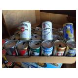 Lot of Vintage International Beer Cans
