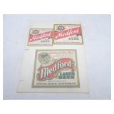 Lot of Vintage Menford Black Label Beer Bottle