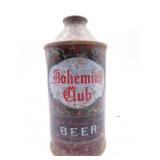 Vintage Bohemian Club Export Lager Cone Top Beer
