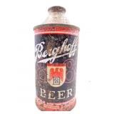 Vintage 1935 Berghoff Beer Cone Top Can