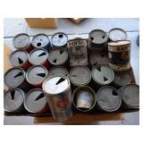 Lot of Vintage Beer & Soda Cans - Pantam Weber