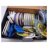 Lot of Beer Brand Button Pins & Related