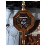 Old Style Faux Stained Glass Light 14"