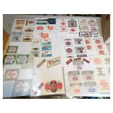 Lot of Vintage LaCrosse WI Beer Bottle Labels -