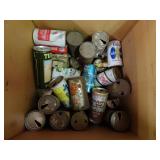 Lot of Vintage Flat Top & Pull Beer/Soda Cans
