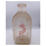 Vintage Lassig Dairy Rhinelander WI Milk Bottle