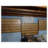 Lot of 3 Beer Can Display Shelving Units -