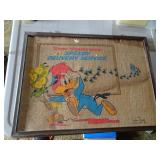 Vintage 1973 Woody Woodpeckers Bulletin Board