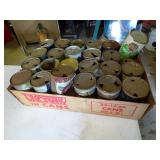 Lot of Vintage Flat Top Beer Cans - Damaged/Rusty