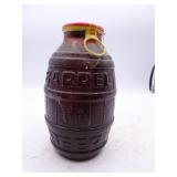Vintage Jos.Huber Monroe WI Barrel Of Beer Glass