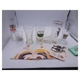 Lot of International Beer Brand Related Glassware