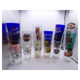 Lot of Mostly Wisconsin Themed Pint Glasses