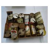 Lot of Vintage Flat Top Beer Cans - Rheingold