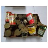 Lot of Vintage Flat Top Beer Cans - Some Have