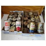 Lot of 2 Flats Vintage Beer Cans