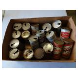 Lot of Vintage Beer Cans