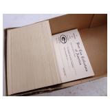 Box of Blank BCCA Packer Chapter Membership Cards