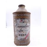 Vintage Canadian Ace Beer Cone Top Can