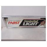 New Pabst Genuine Draft Bar Mirror - 26x8"