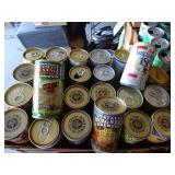 Lot of Misc Vintage Beer Cans