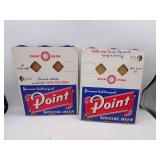 Lot of 2 Vintage Unused Point Beer Stevens Point