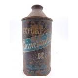 Vintage Rhinelander WI Beer Cone Top Beer Can