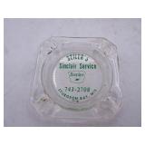 Vintage Seilers Sinclair Sturgeon Bay WI Glass