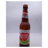 Vintage Chief Oshkosh Beer Bottle w/ Labels