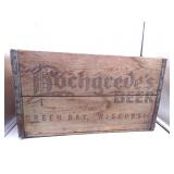 RARE Antique Hochgreve Beer Green Bay WI Wood