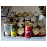 Lot of Misc. Collectors Vintage Beer Cans
