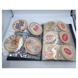 Binder of Vintage Blatz Beer Coasters