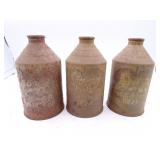 Lot of 3 Vintage Jung Pilsner Beer Random Lake WI