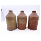 Lot of 3 Vintage Jung Pilsner Beer Random Lake WI