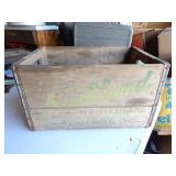 Antique Northland Nehi Co Green Bay WI Wood Soda