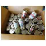 Lot of Vintage International Beer Cans